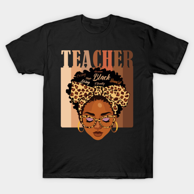 Black Teacher Magic T-Shirt by UrbanLifeApparel