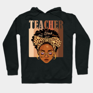 Black Teacher Magic Hoodie