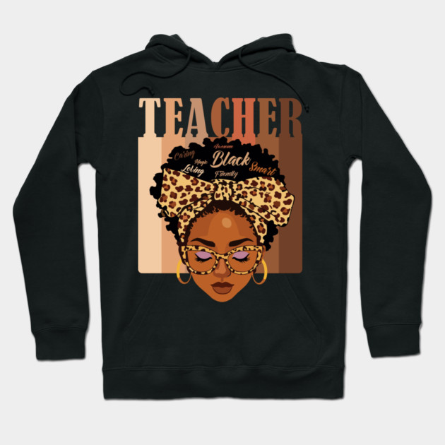 Black Teacher Magic Hoodie by UrbanLifeApparel