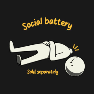 Social Battery Sold Separately by Tobe Fonseca