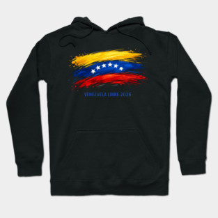 Venezuela Libre 2026 Venezuelan Patriot Hoodie