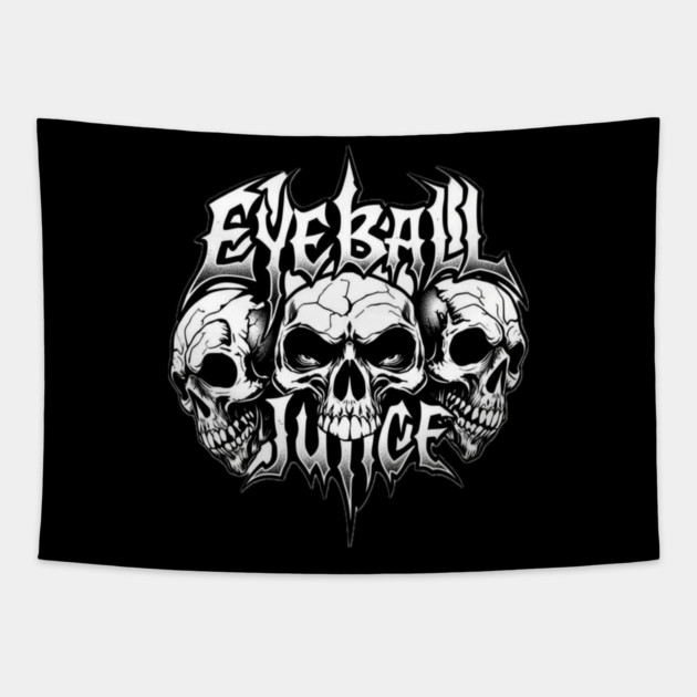 Eyeball Juice Tapestry by Lou Johnson