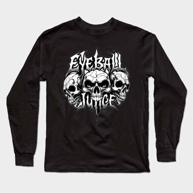 Eyeball Juice Long Sleeve T-Shirt by Lou Johnson