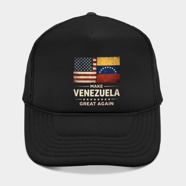 Make-Venezuela-Great-Again-US-Venezuela-Flag by ArtistTee ⭐⭐⭐⭐⭐