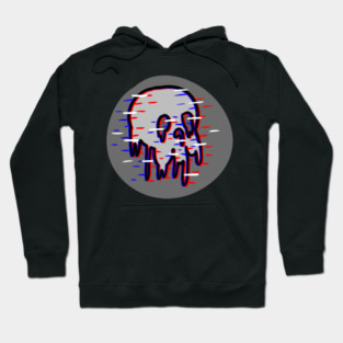 Glitch Skull Hoodie