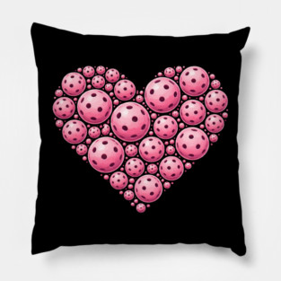 Pickleball Heart Lover Sport Pillow