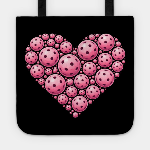 Pickleball Heart Lover Sport Tote by ArtistTee ⭐⭐⭐⭐⭐