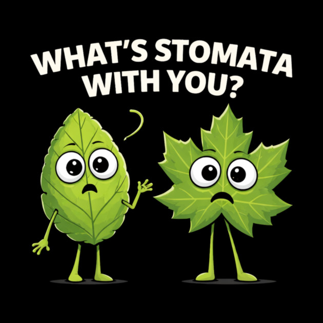What's Stomata With You? Plant Pun Funny by ArtistTee ⭐⭐⭐⭐⭐