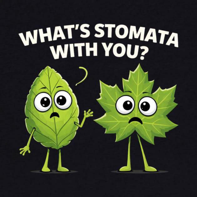 What's Stomata With You? Plant Pun Funny by ArtistTee ⭐⭐⭐⭐⭐