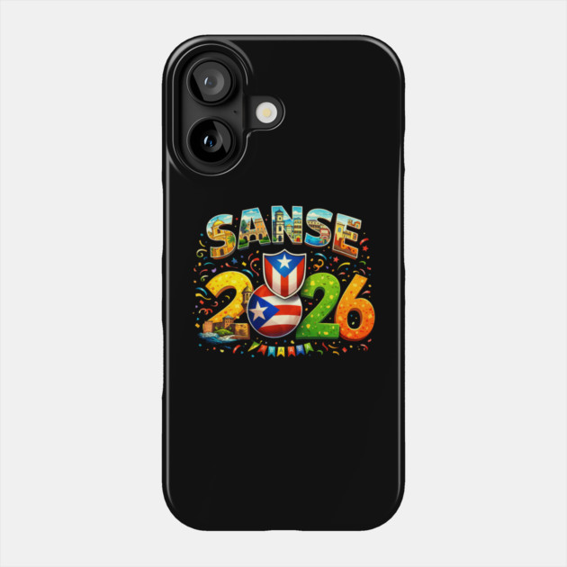 Sanse 2026 A Recorrer Puerto Rico Phone Case by ArtistTee ⭐⭐⭐⭐⭐