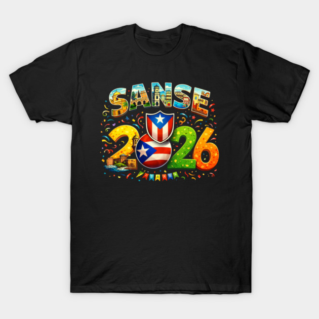 Sanse 2026 A Recorrer Puerto Rico T-Shirt by ArtistTee ⭐⭐⭐⭐⭐