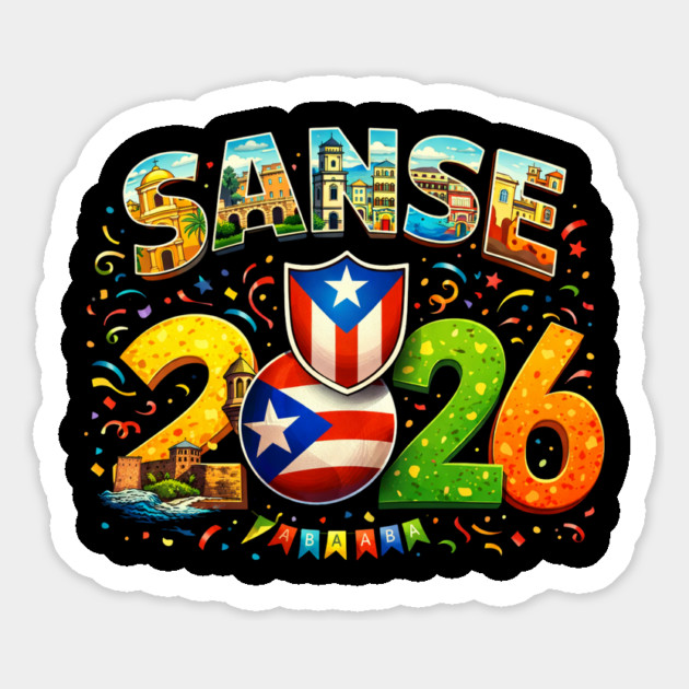 Sanse 2026 A Recorrer Puerto Rico Magnet by ArtistTee ⭐⭐⭐⭐⭐