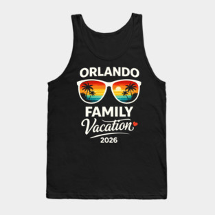 Orlando Family Vacation 2026 Tank Top