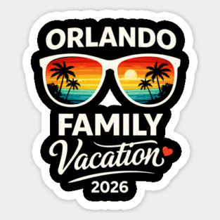 Orlando Family Vacation 2026 Magnet