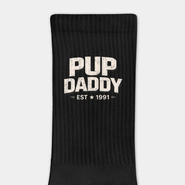 Pup Daddy Est 1991 Father's Day Dad by ArtistTee ⭐⭐⭐⭐⭐