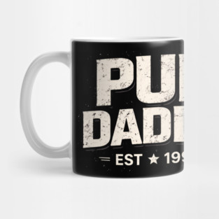 Pup Daddy Est 1991 Father's Day Dad Mug