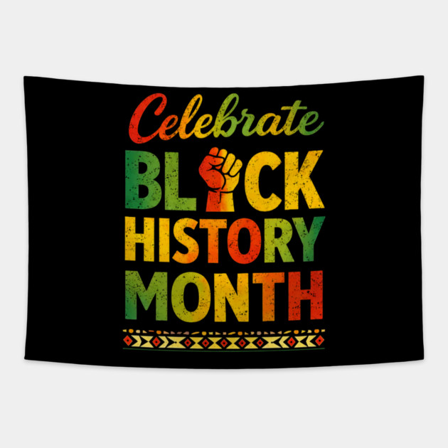 Celebrate Black History Month Empowerment Tapestry by ArtistTee ⭐⭐⭐⭐⭐