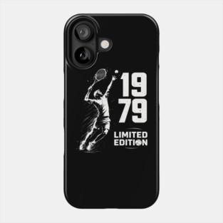 1979 Limited Edition Tennis Birthday Gift Phone Case