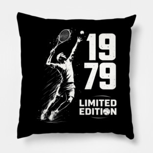 1979 Limited Edition Tennis Birthday Gift Pillow