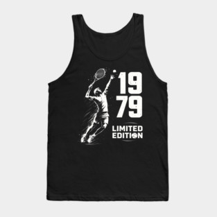 1979 Limited Edition Tennis Birthday Gift Tank Top
