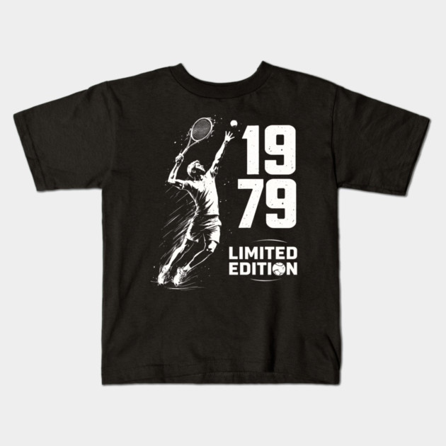 1979 Limited Edition Tennis Birthday Gift Kids T-Shirt by ArtistTee ⭐⭐⭐⭐⭐