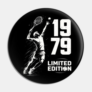 1979 Limited Edition Tennis Birthday Gift Pin