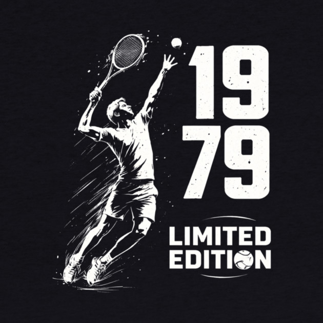 1979 Limited Edition Tennis Birthday Gift by ArtistTee ⭐⭐⭐⭐⭐