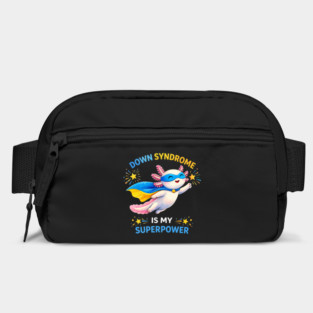 Down Syndrome Is My Superpower Axolotl Superhero Bag