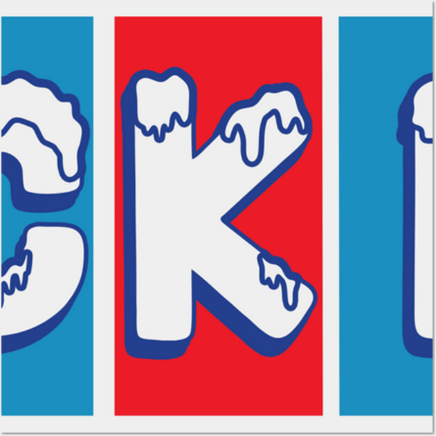 F ICE Wall Art by Shit Post Hero