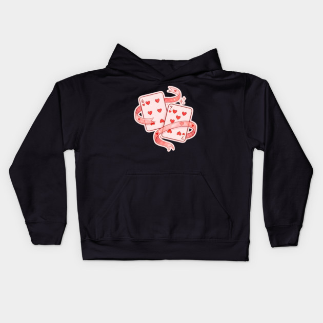 67 Valentine's Day Kids Hoodie by Creatifly Graphic Tees