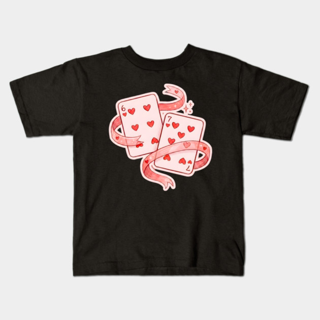 67 Valentine's Day Kids T-Shirt by Creatifly Graphic Tees