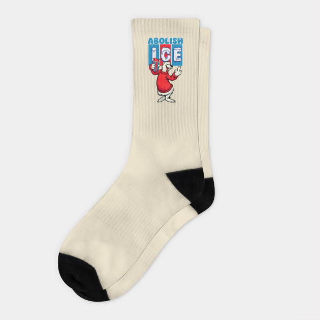 Abolish ICE Socks by Shit Post Hero