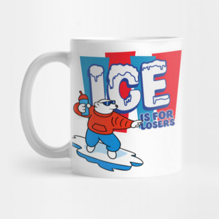 ICE Is For Losers Mug