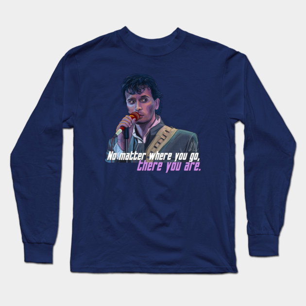 Buckaroo Banzai: No Matter Where You Go Long Sleeve T-Shirt by 51Deesigns