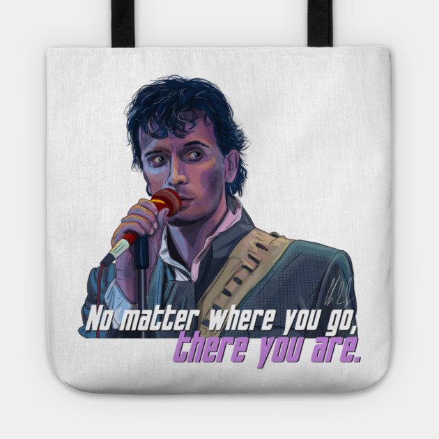 Buckaroo Banzai: No Matter Where You Go Tote by 51Deesigns
