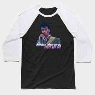Buckaroo Banzai: No Matter Where You Go Baseball T-Shirt