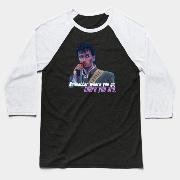 Buckaroo Banzai: No Matter Where You Go Baseball T-Shirt by 51Deesigns