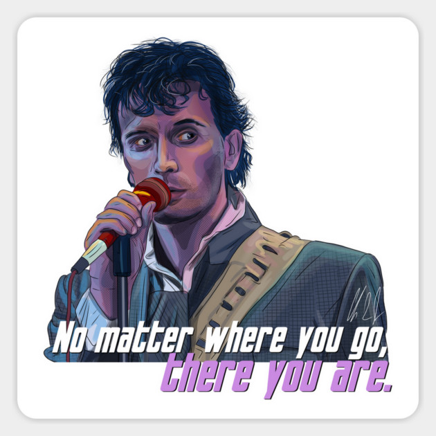 Buckaroo Banzai: No Matter Where You Go Magnet by 51Deesigns