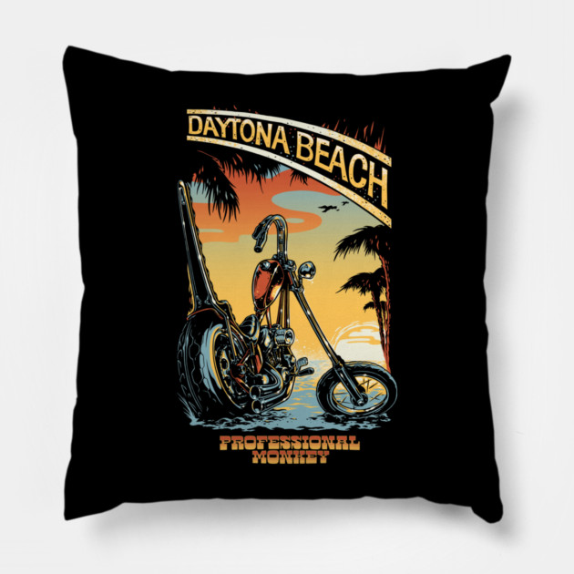 Daytona Brown Sugar Pillow by Timothy's Store
