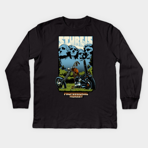 Sturgis Brown Sugar Kids Long Sleeve T-Shirt by Timothy's Store