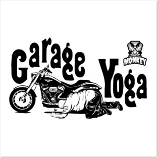 Garage Yoga Posters and Art