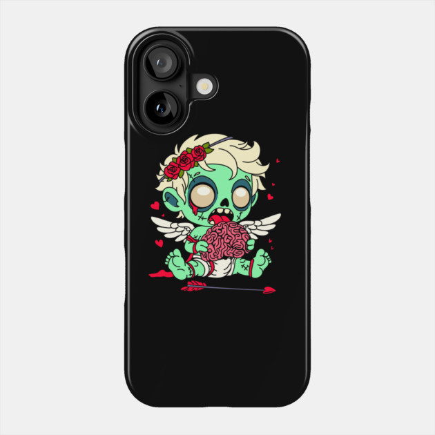 Zombie Cupid Phone Case by H. R. Sinclair