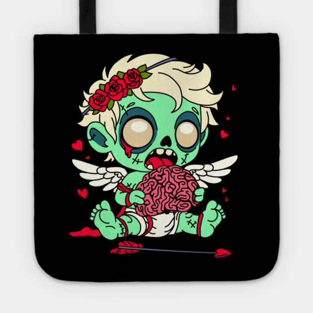 Zombie Cupid Tote by H. R. Sinclair
