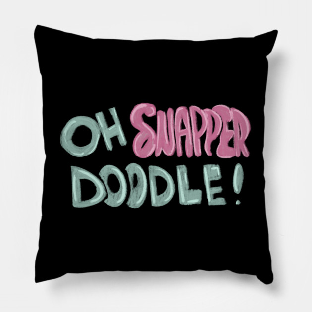 Oh Snapper Doodle Pillow by Stephanie 's Store 5