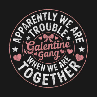 Girls Night Squad Valentines Day T-Shirt