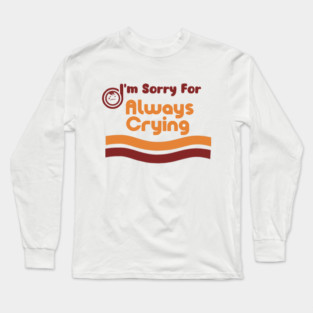 Crying Ramen Long Sleeve T-Shirt