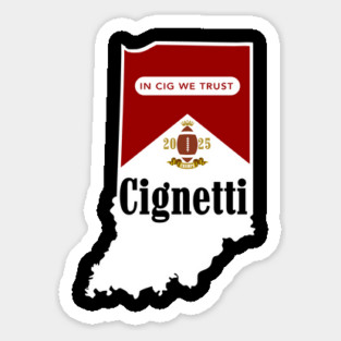 Curt Cignetti Sticker