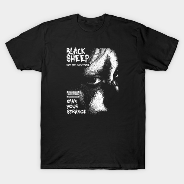 BLACK SHEEP T-Shirt by artslaves