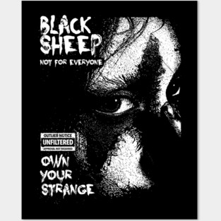 BLACK SHEEP Posters and Art