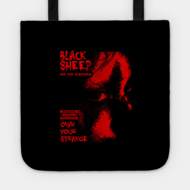 BLACK SHEEP Tote by artslaves